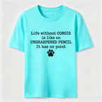 PetTaxClub Life Without Corgis Classic T-Shirt