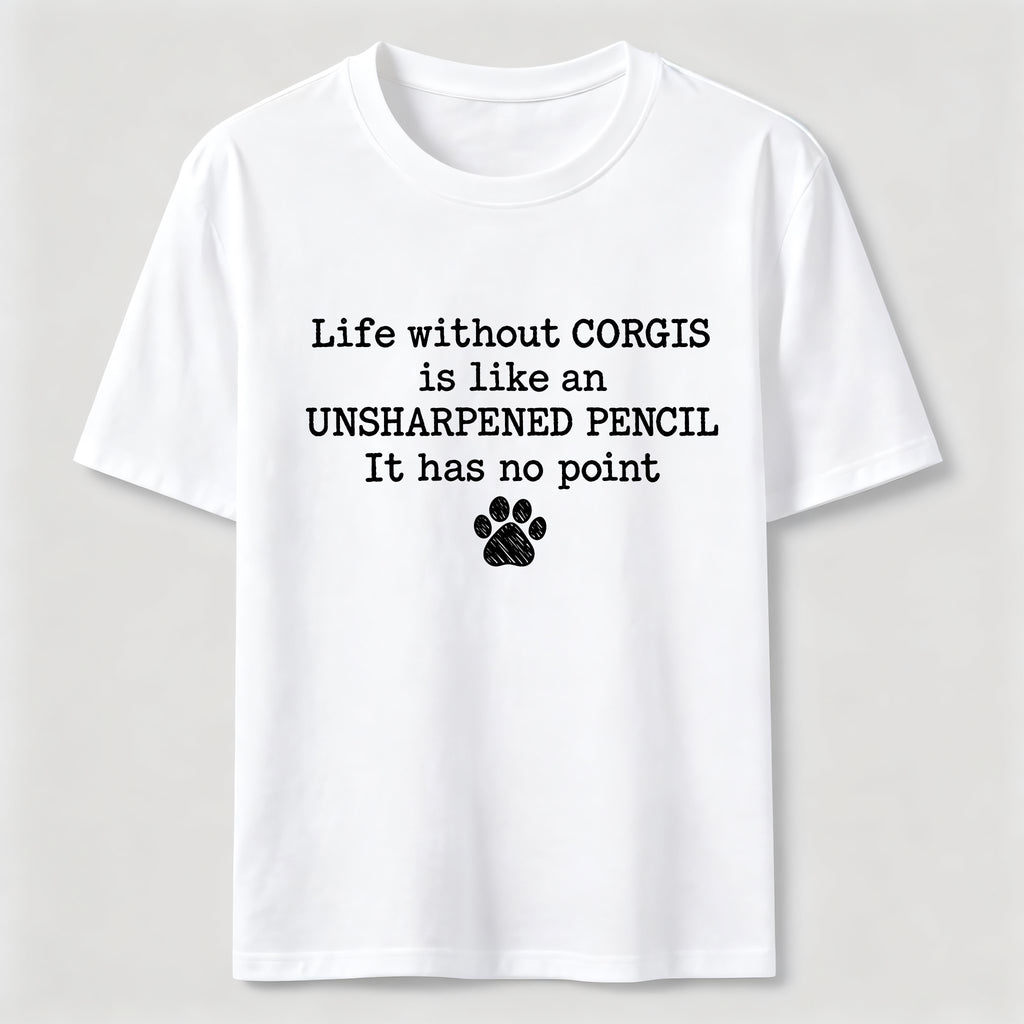 PetTaxClub Life Without Corgis Classic T-Shirt