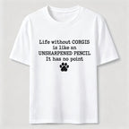 PetTaxClub Life Without Corgis Classic T-Shirt