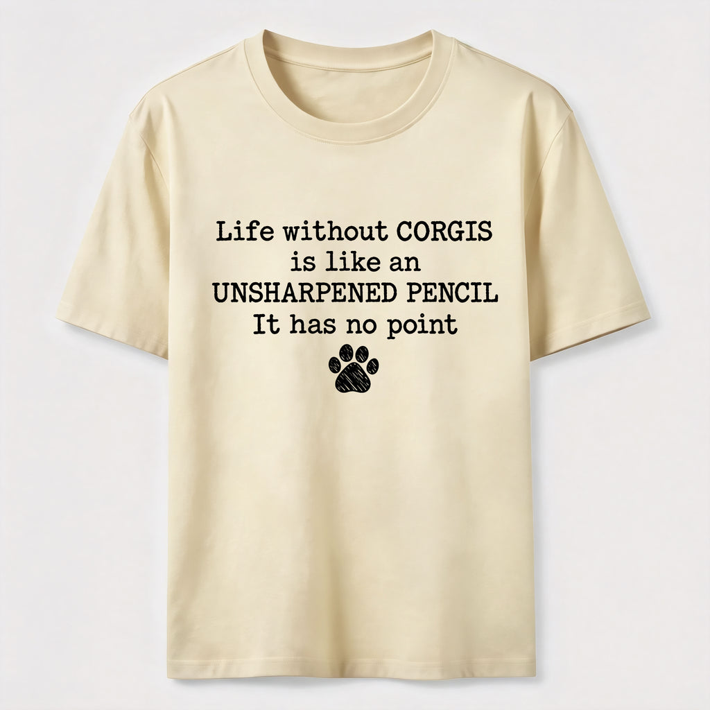 PetTaxClub Life Without Corgis Classic T-Shirt