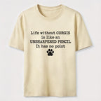 PetTaxClub Life Without Corgis Classic T-Shirt