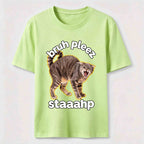 PetTaxClub Pruhpleez Staaahp Cat Classic T-Shirt