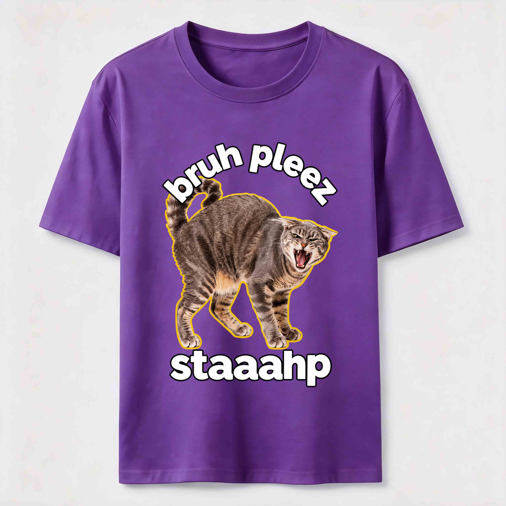 PetTaxClub Pruhpleez Staaahp Cat Classic T-Shirt