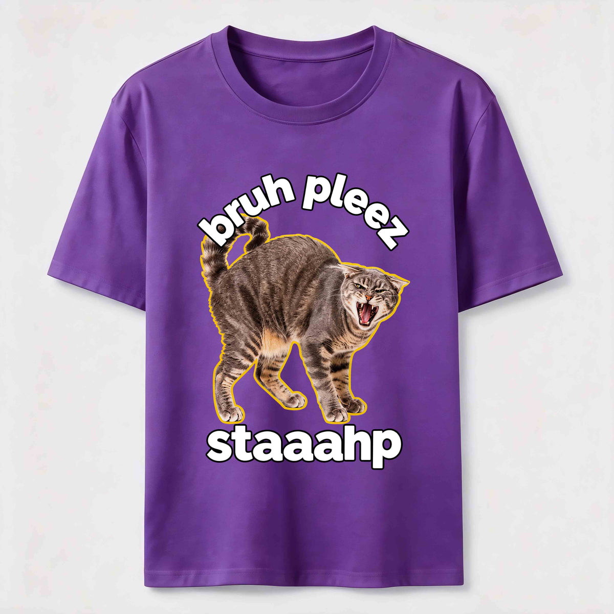 PetTaxClub Pruhpleez Staaahp Cat Classic T-Shirt