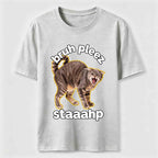 PetTaxClub Pruhpleez Staaahp Cat Classic T-Shirt