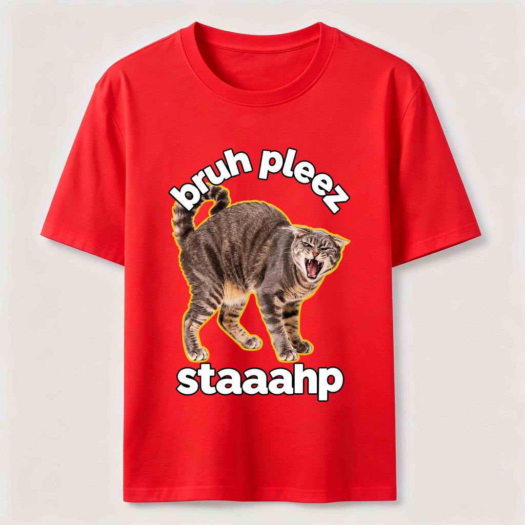 PetTaxClub Pruhpleez Staaahp Cat Classic T-Shirt