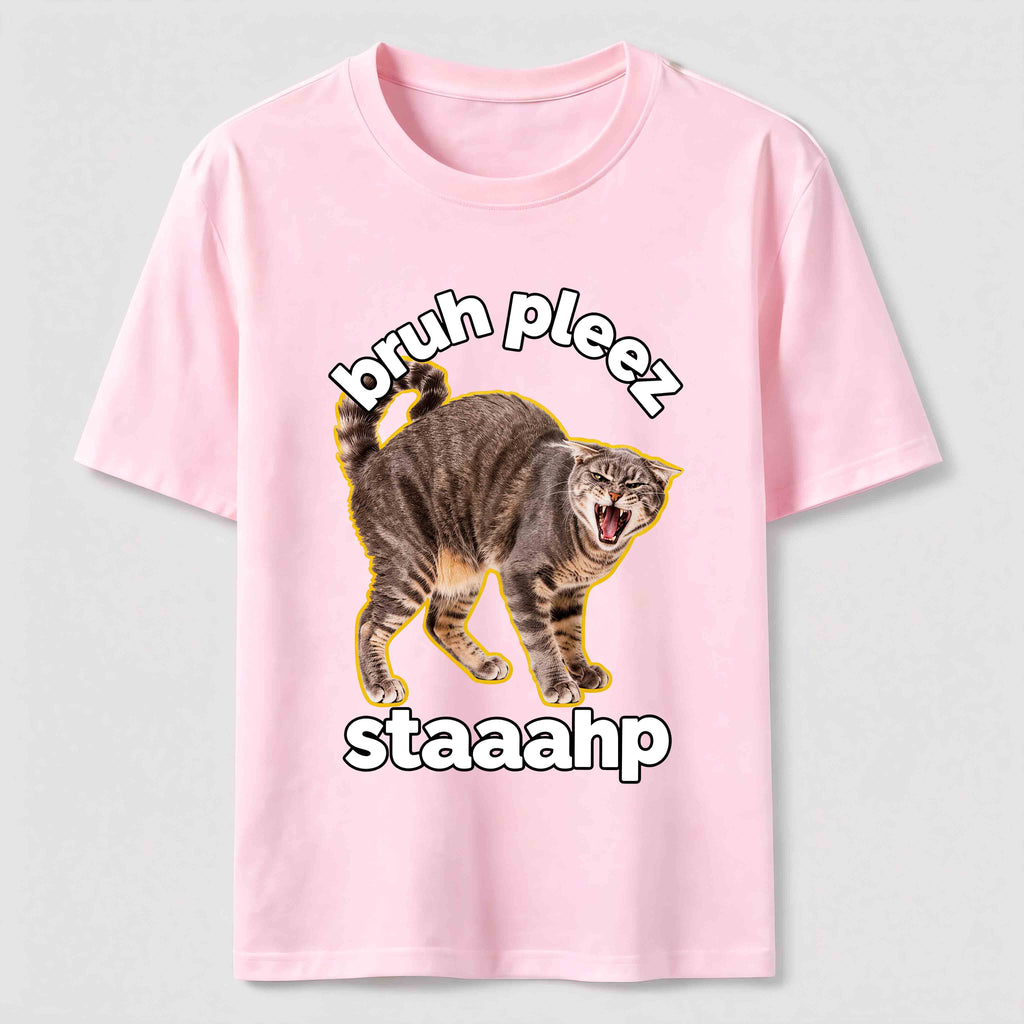 PetTaxClub Pruhpleez Staaahp Cat Classic T-Shirt