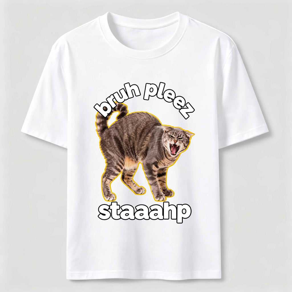 PetTaxClub Pruhpleez Staaahp Cat Classic T-Shirt