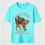 PetTaxClub Pruhpleez Staaahp Cat Classic T-Shirt