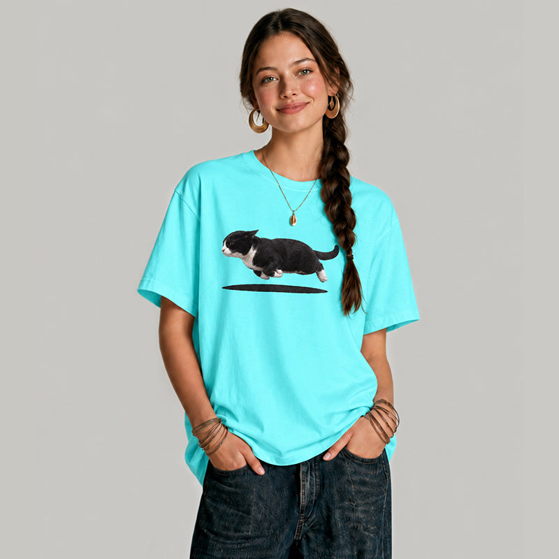 PetTaxClub Flying Tuxedo Cat Classic T-Shirt