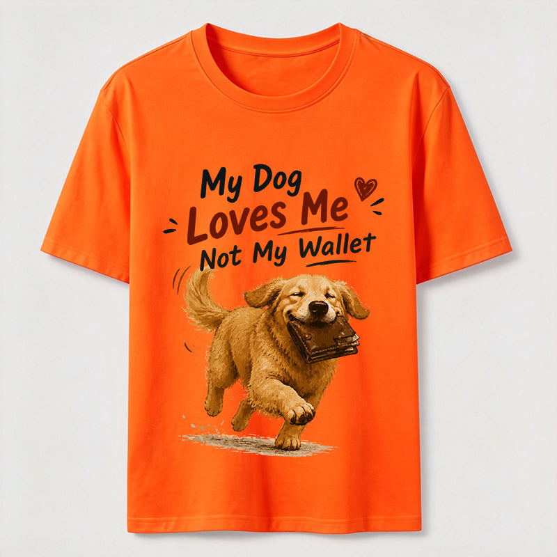 PetTaxClub My Dog Loves Me Not My Wallet Classic T-Shirt
