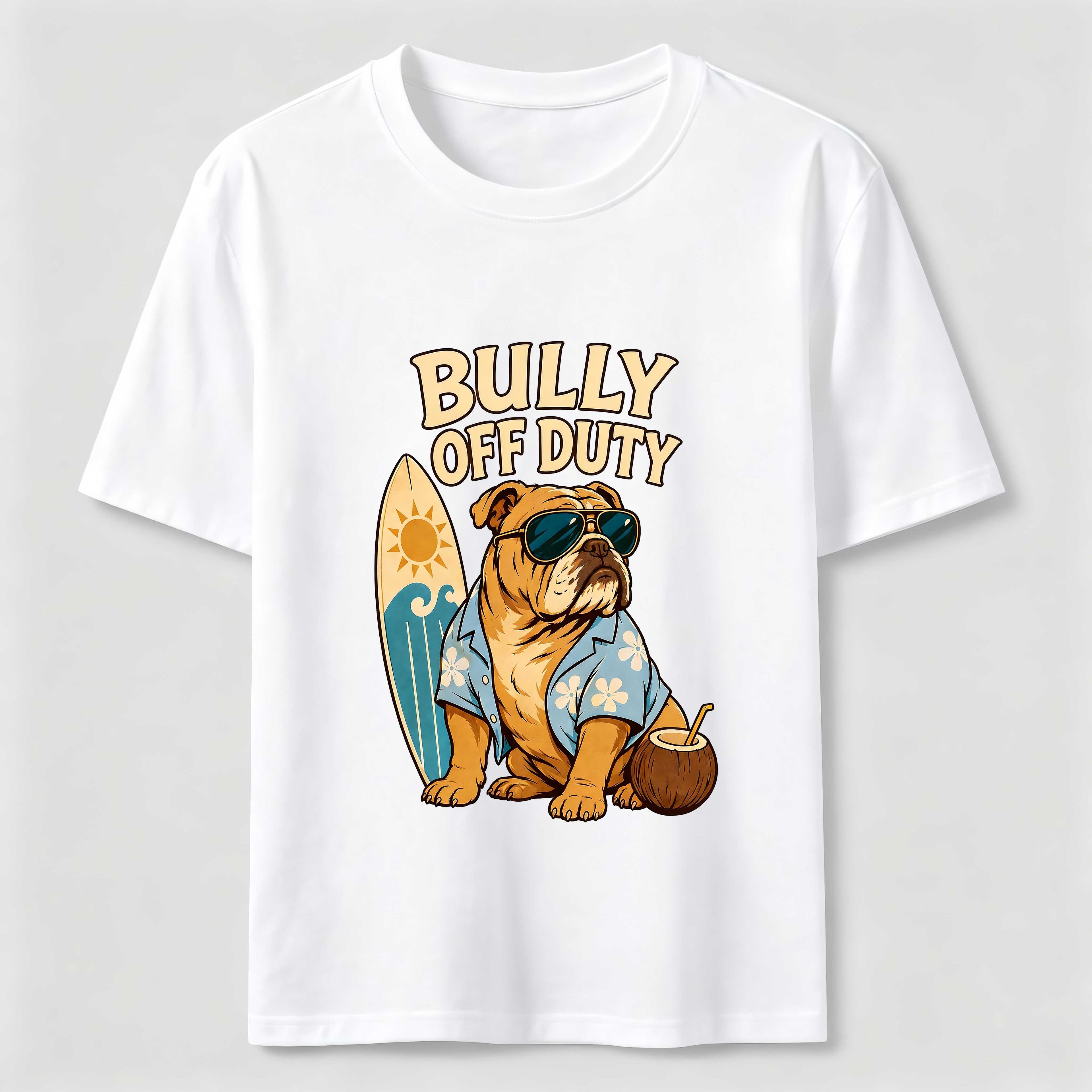 Bully Off Duty Bulldog T-Shirt