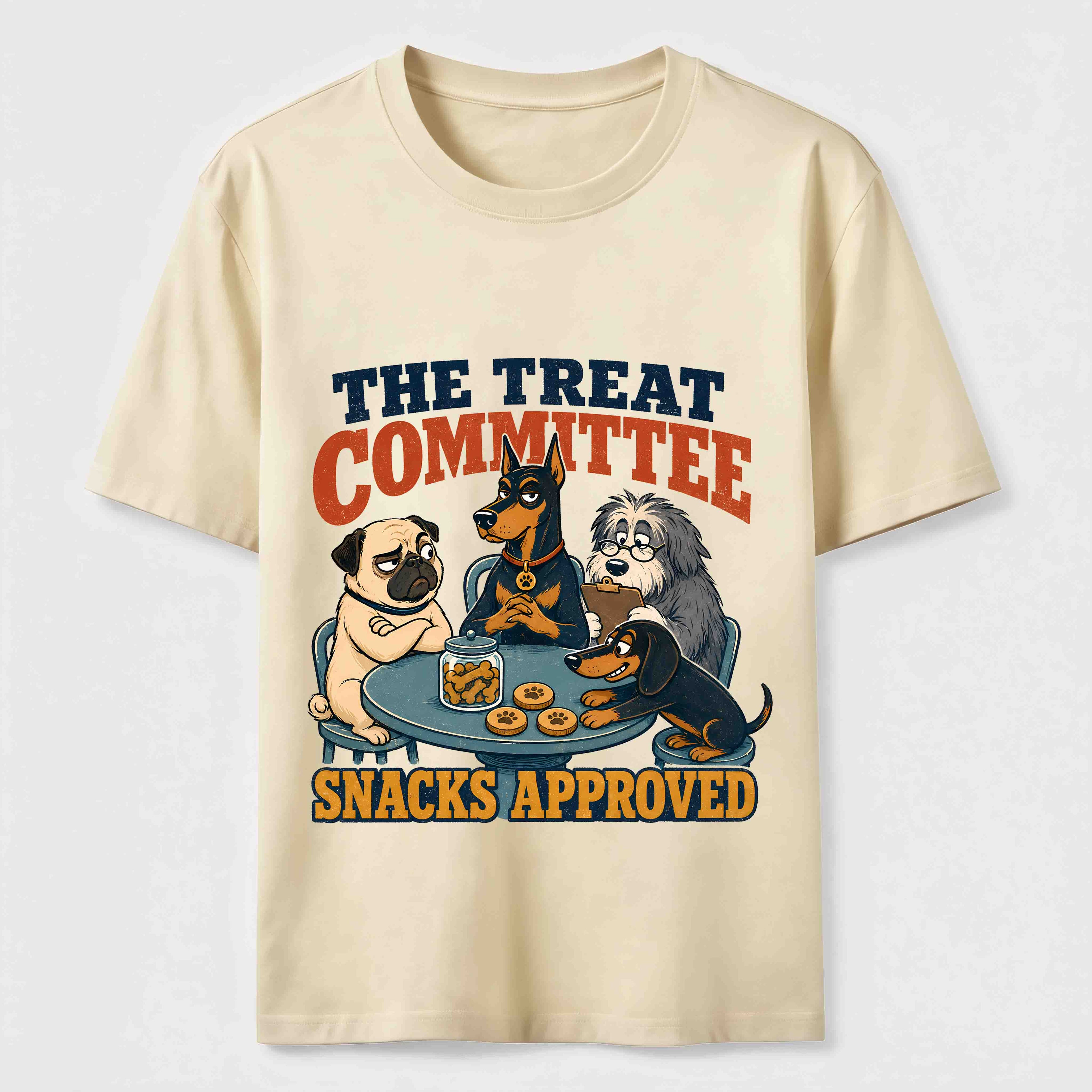 Treat Committee Dog Tee