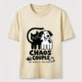 Chaos Couple Cat And Dog Tee