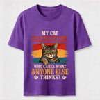 Cat Approved Human Vintage Funny Cat Owner Tee