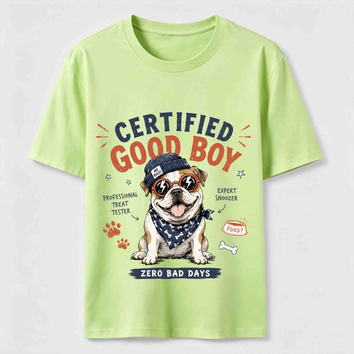 Certified Good Boy Dog Tee