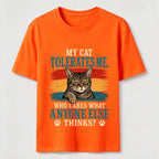 Cat Approved Human Vintage Funny Cat Owner Tee