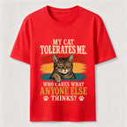 Cat Approved Human Vintage Funny Cat Owner Tee